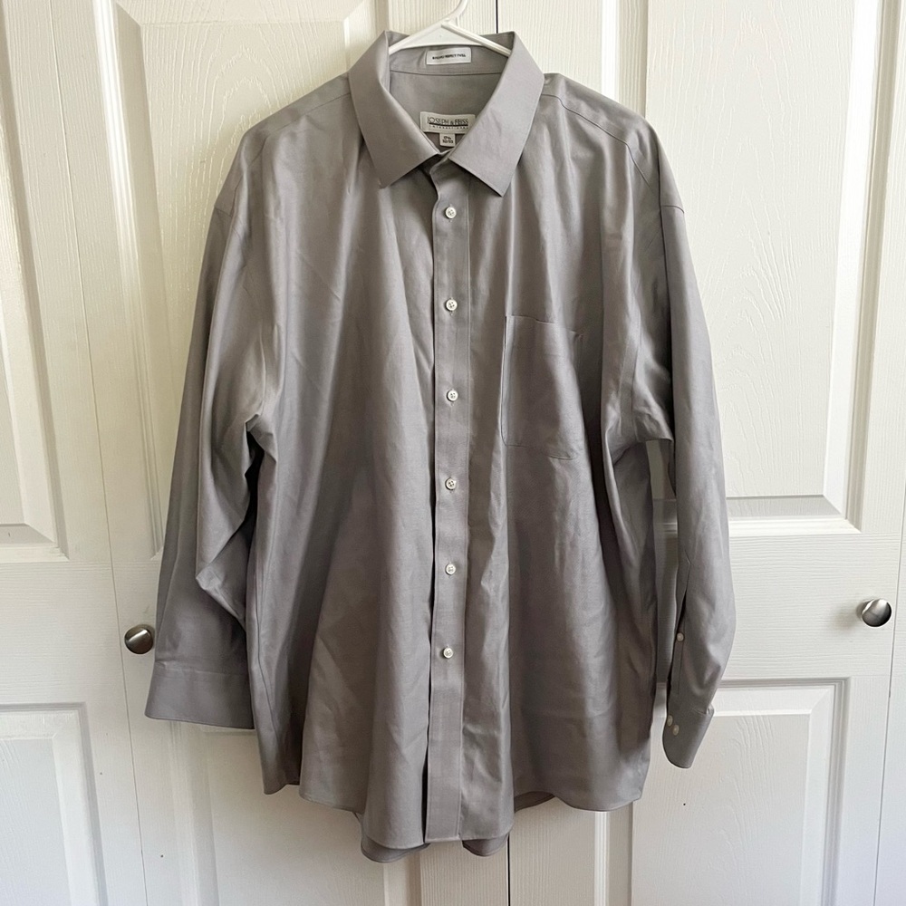 5 for $25! Joseph & Feiss Gray Dress Shirt
